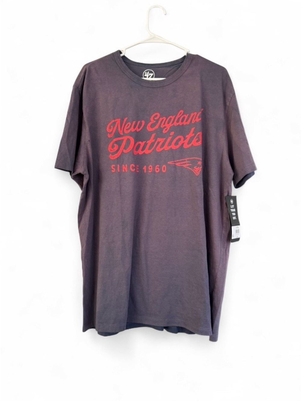 NWT ‘47 NFL New England Patriots Dusted Midnight Graphic Tee XL $40 MSRP